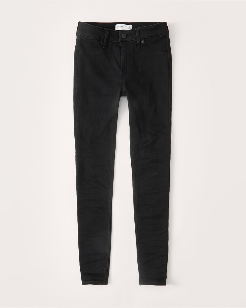 Mid Rise Jean Leggings | Abercrombie & Fitch (US)