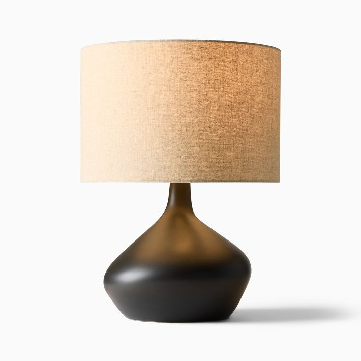Asymmetry Ceramic Table Lamp (19") | West Elm (US)