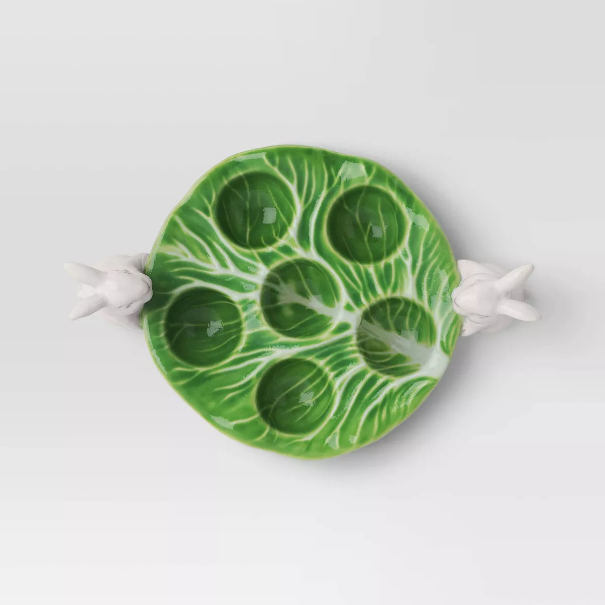 Stoneware Cabbage Egg Serving Platter - Threshold™ | Target