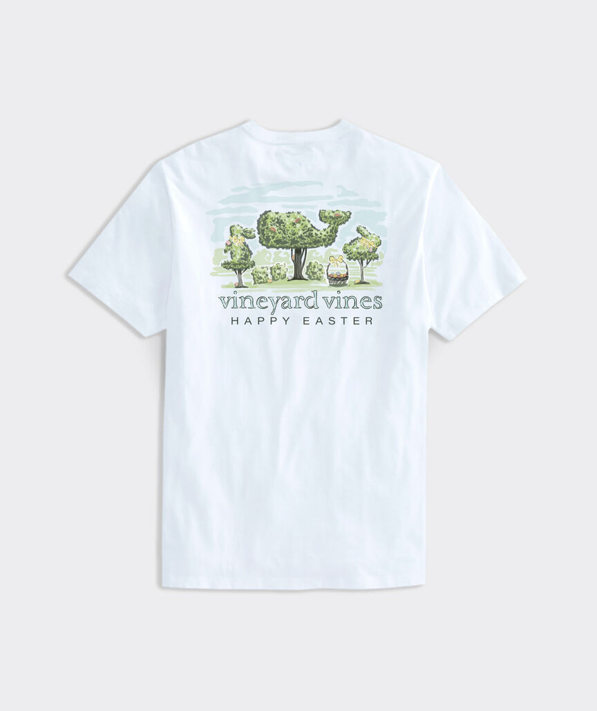 Easter Topiaries Short-Sleeve Pocket Tee | vineyard vines