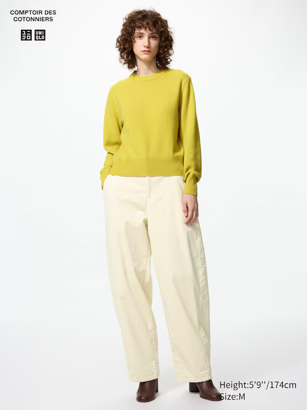 Pantalon Barrel en velours c\u00f4tel\u00e9 | Uniqlo FR