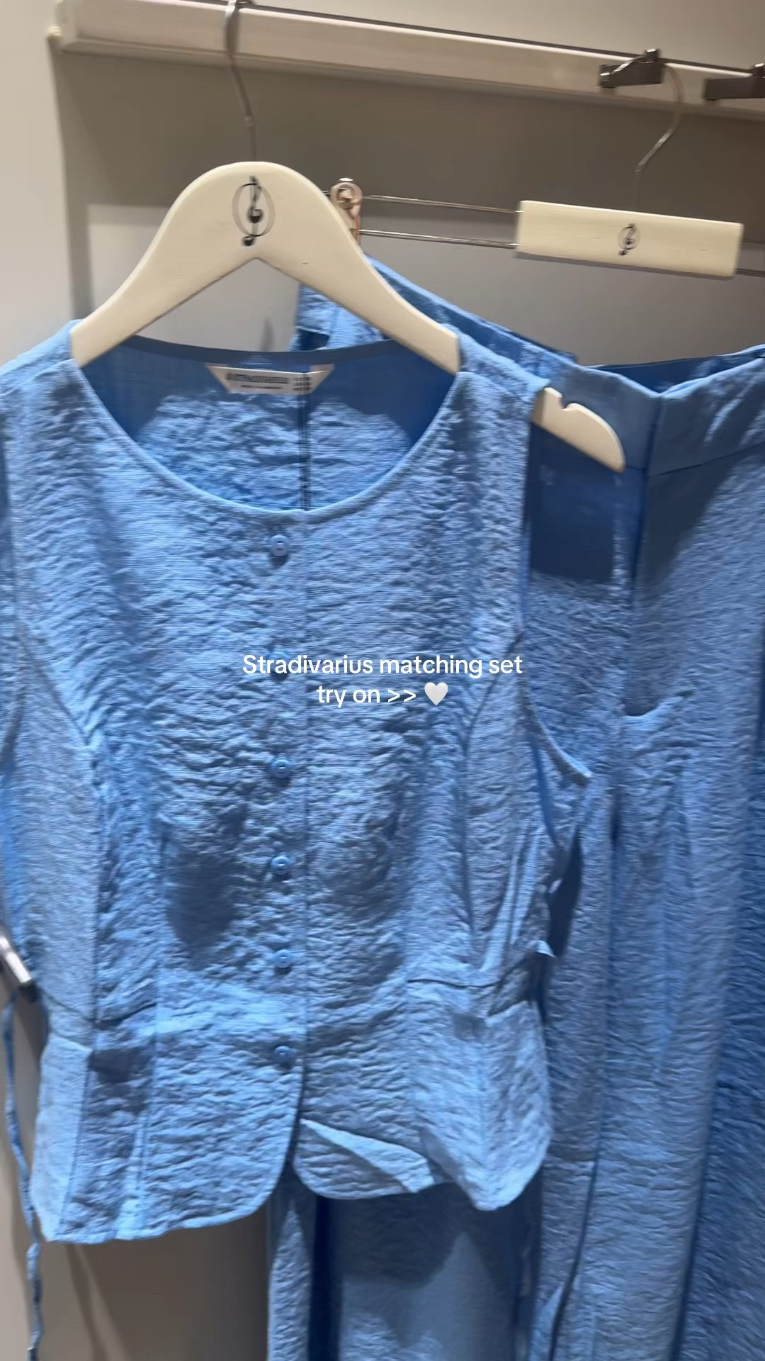 Stradivarius matching set try on 🤍

#LTKuk #LTKsummer #LTKspring