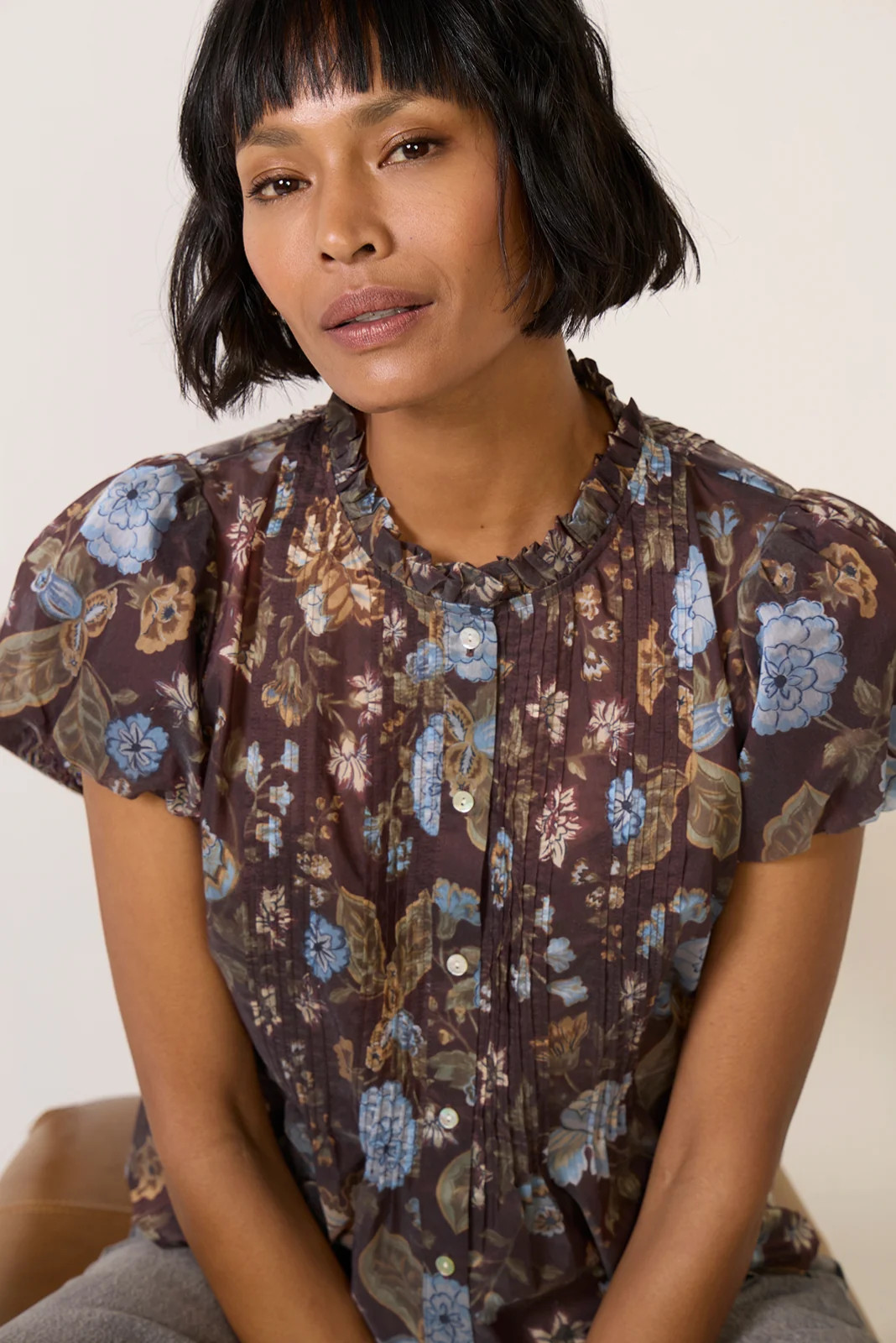 RAILS Women's Pepper Top, Size Medium, Willow Brown | Evereve