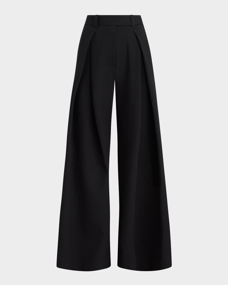 Favorite Daughter Pleats Please Wide-Leg Pants | Neiman Marcus