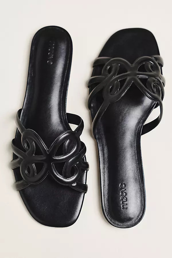 Logo Slide Sandals | Anthropologie (US)