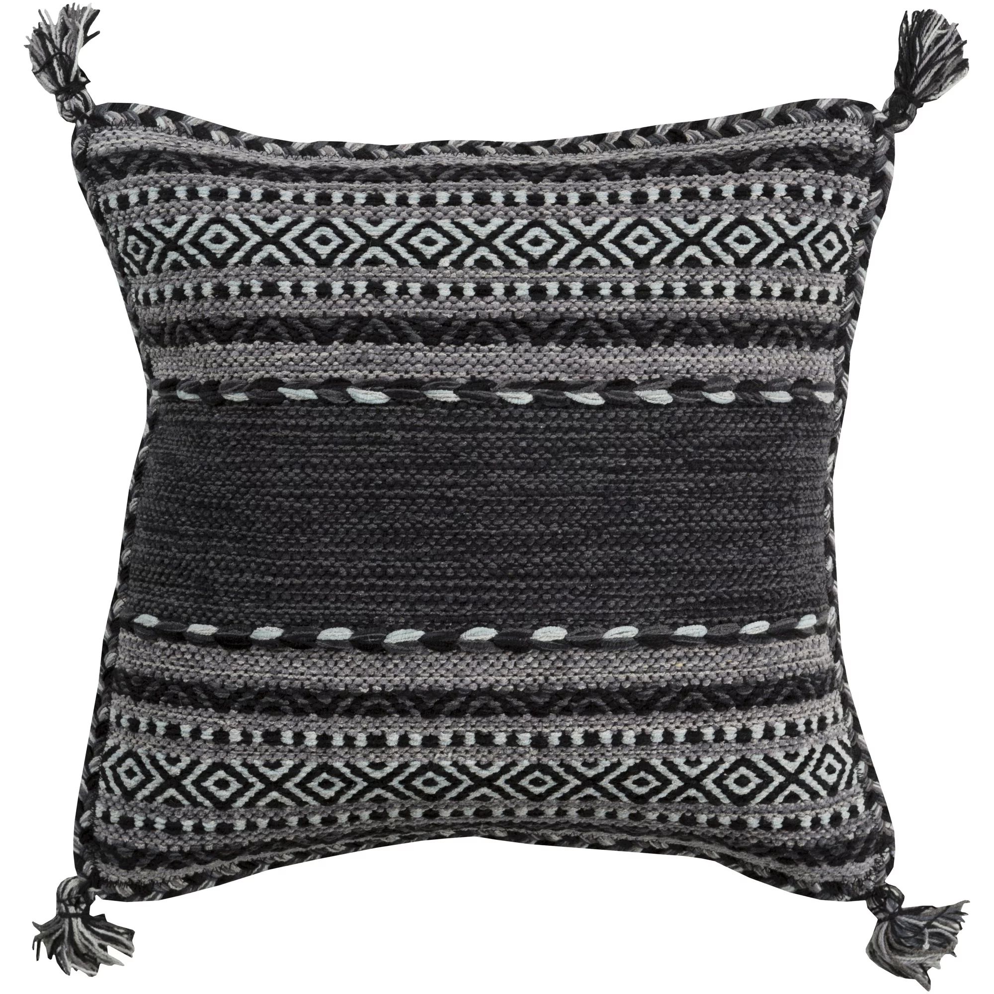 Art of Knot Ganale 18" x 18" Pillow (with Down Fill) | Walmart (US)