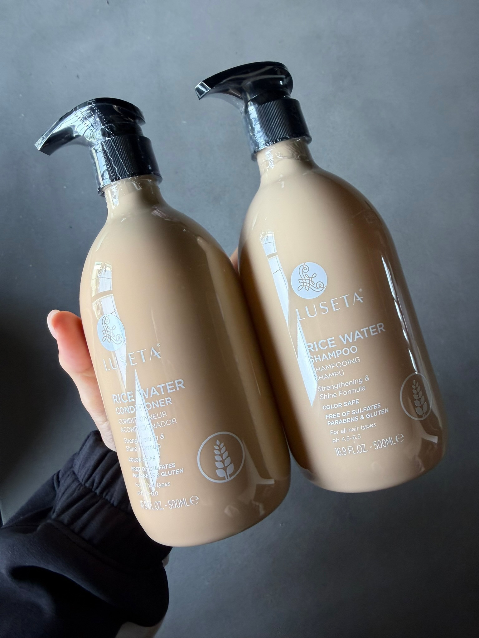 Have heard good things! 

shampoo, conditioner, hair care, hair care must have, rice water hair caree
