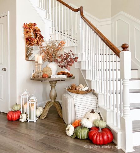Fall entryway idea look! 🍁 This is one of my favorite spaces to decorate each season! The round table and storage cubes are a constant staple, everything else changes!

Fall centerpiece 
Fall decorating ideas
Fall decorations 
Fall coffee table
Neutral decor
Holiday decor
Budget friendly, fall decor
Autumn time
Fall inspiration 
Best fall decor
Fall entryway 

#LTKSeasonal #LTKHoliday #LTKhome