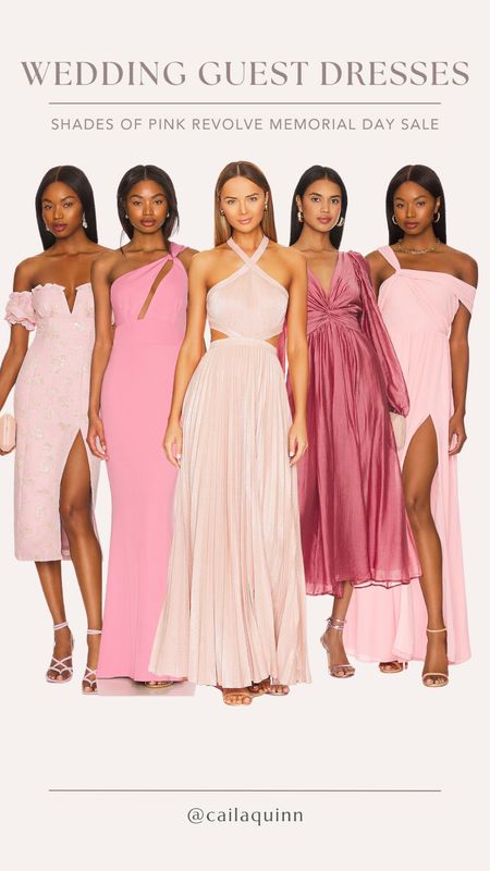 Shades of pink wedding guest dresses! All of these dresses are on sale for Memorial Day!

Summer style | summer dressess

#LTKStyleTip #LTKSeasonal