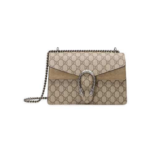 Gucci Dionysus GG Supreme shoulder bag - Nude & Neutrals | Farfetch EU