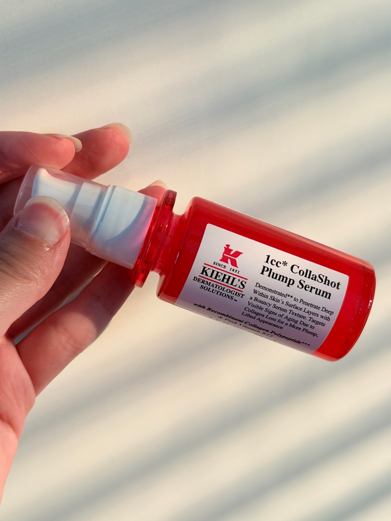 This new launch from Kiehl’s is so good. It really helps to plump the skin for a youthful glow. And for someone with sensitive skin, I’ve had no problems with irritation!

#LTKgrwm #LTKBeauty #LTKOver40