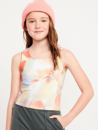 PowerSoft Ruched-Strap Tank Top for Girls | Old Navy (US)