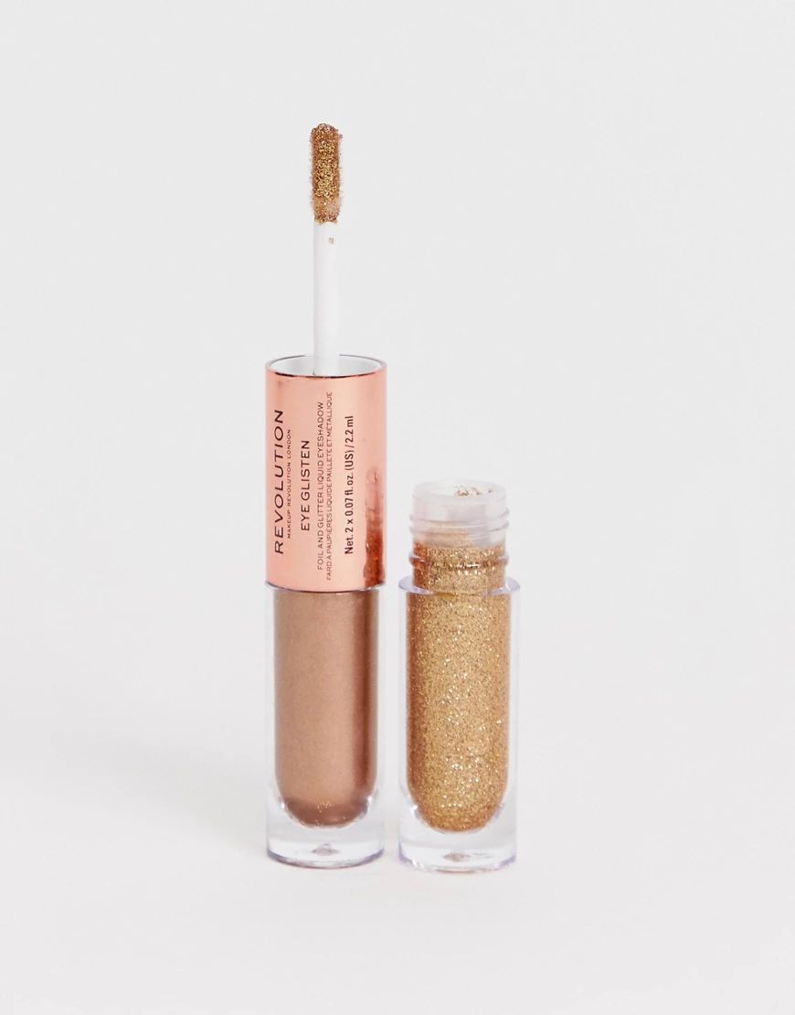 Revolution Eye Glisten Liquid Eyeshadow - Dreamland-No Color | ASOS (Global)