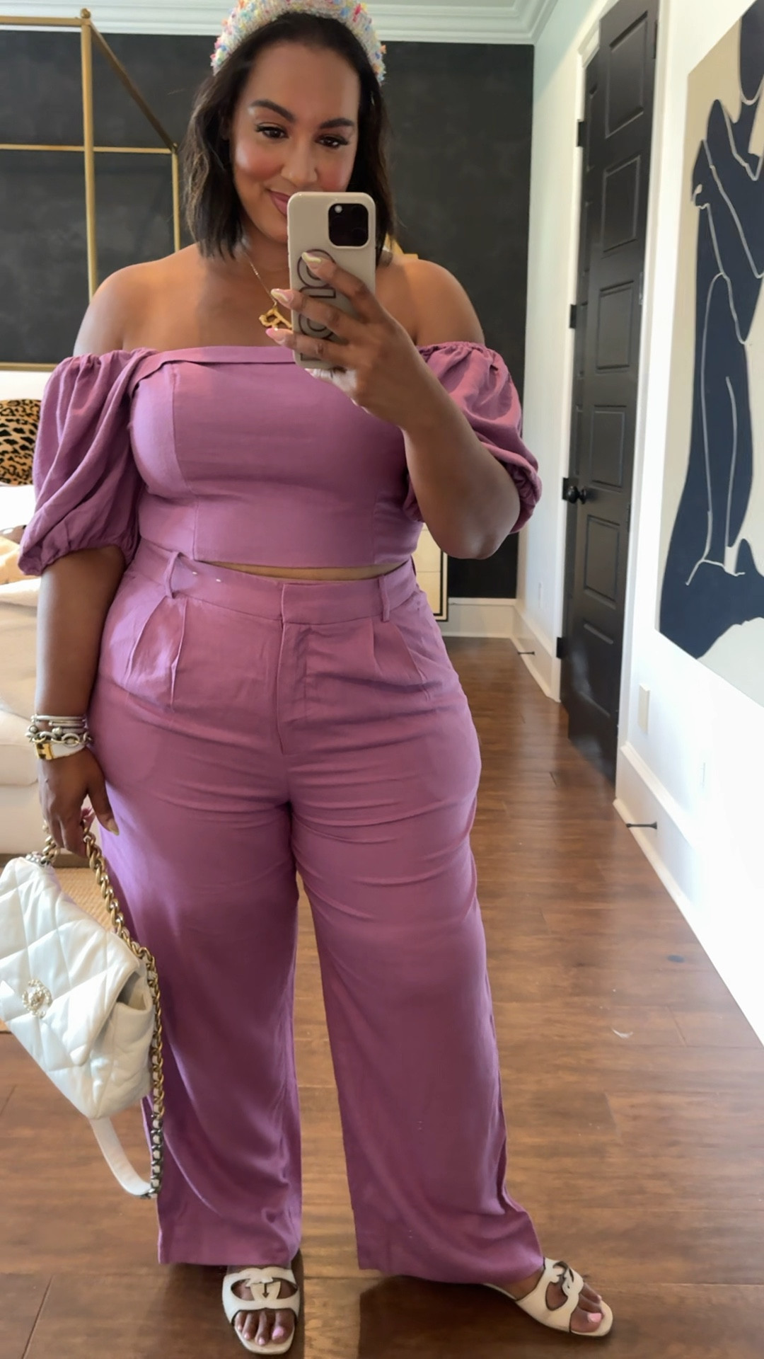 Loving this linen set from Abercrombie! Wearing a 34 (18) in the pants and xl in the top