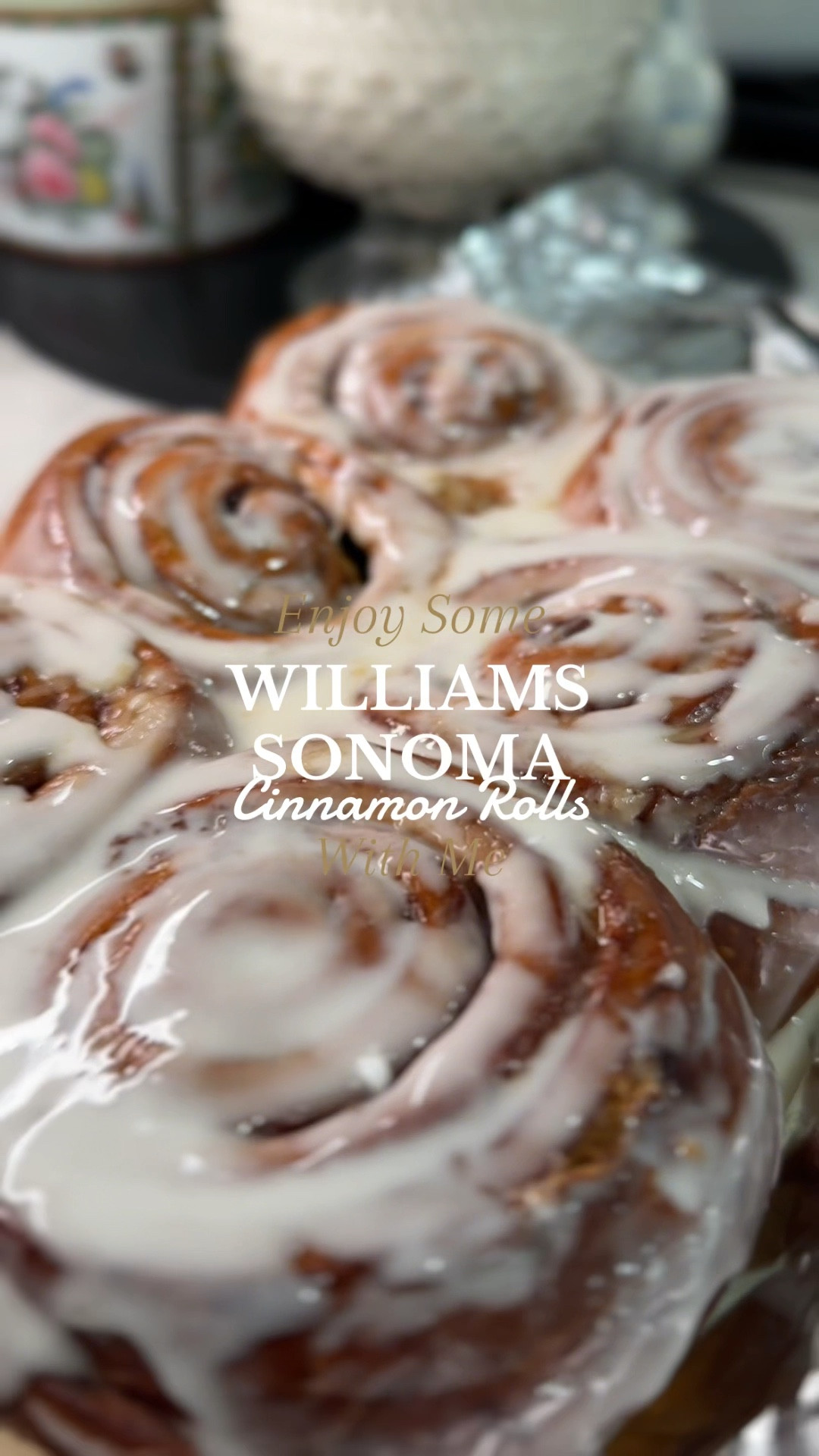 A comforting start to a beautiful day with @williamssonoma cinnamon rolls.

#LTKdayinmylife #LTKselfcare #LTKfoodie