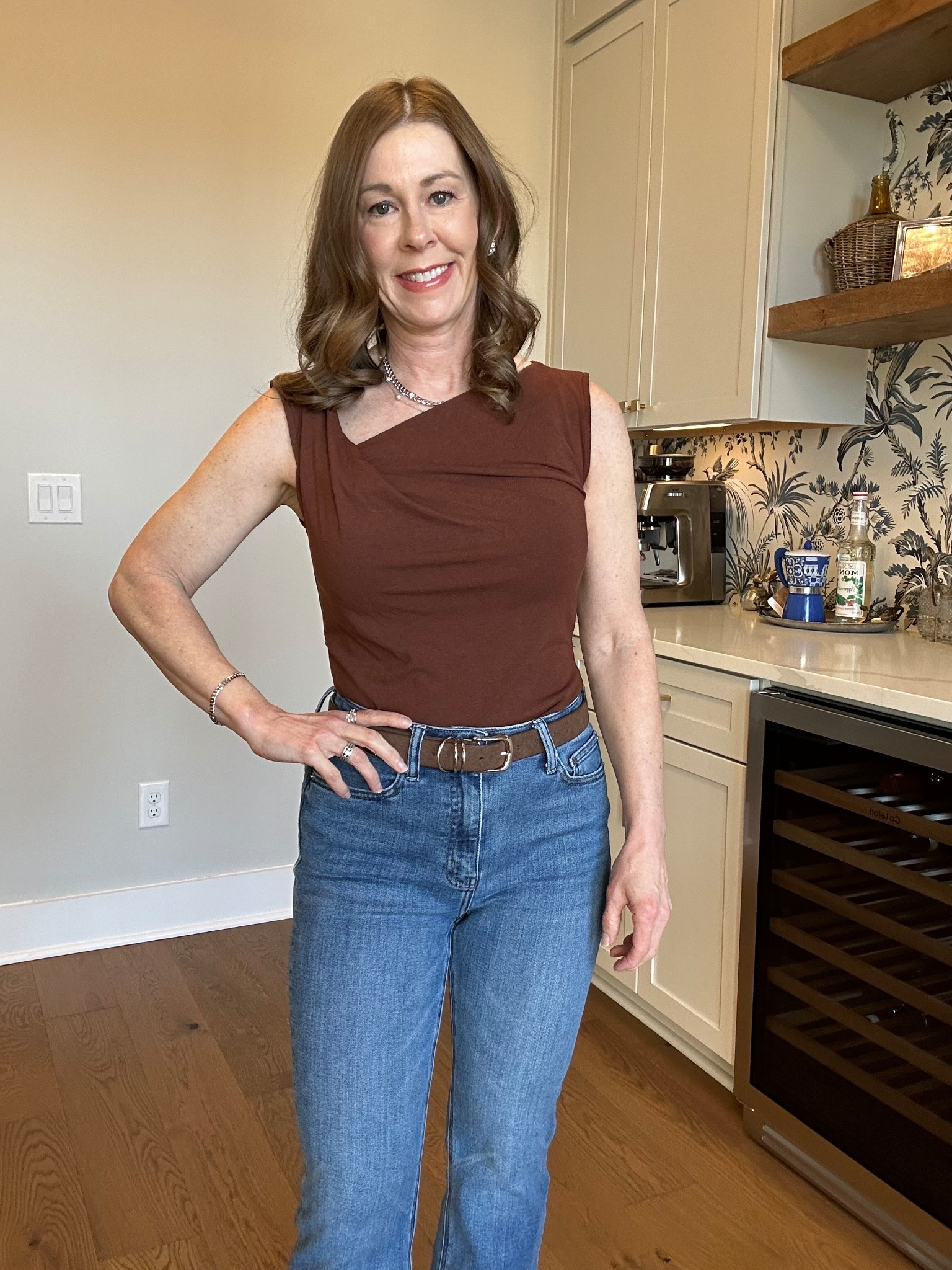 Perfect date night top from Amazon! 
I’m in a medium! 
#amazonfashion 

#LTKootd #LTKPetite