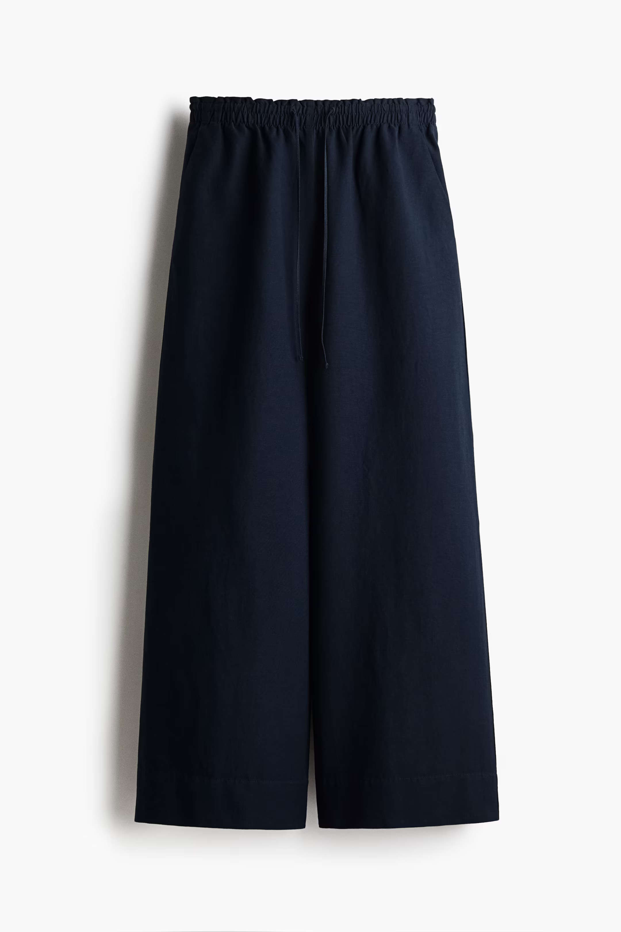 Wide-Leg Linen-Blend Pants | H&M (US + CA)