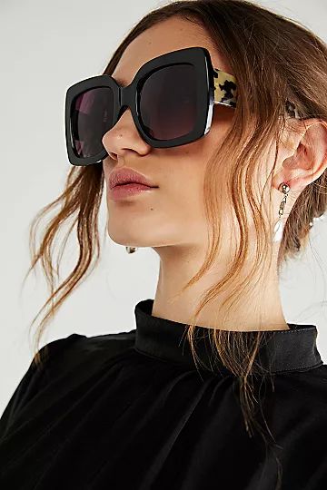 Sugar Oversized Square Sunglasses | Free People (Global - UK&FR Excluded)