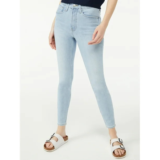 Free Assembly Women's High-Rise Jeggings - Walmart.com | Walmart (US)