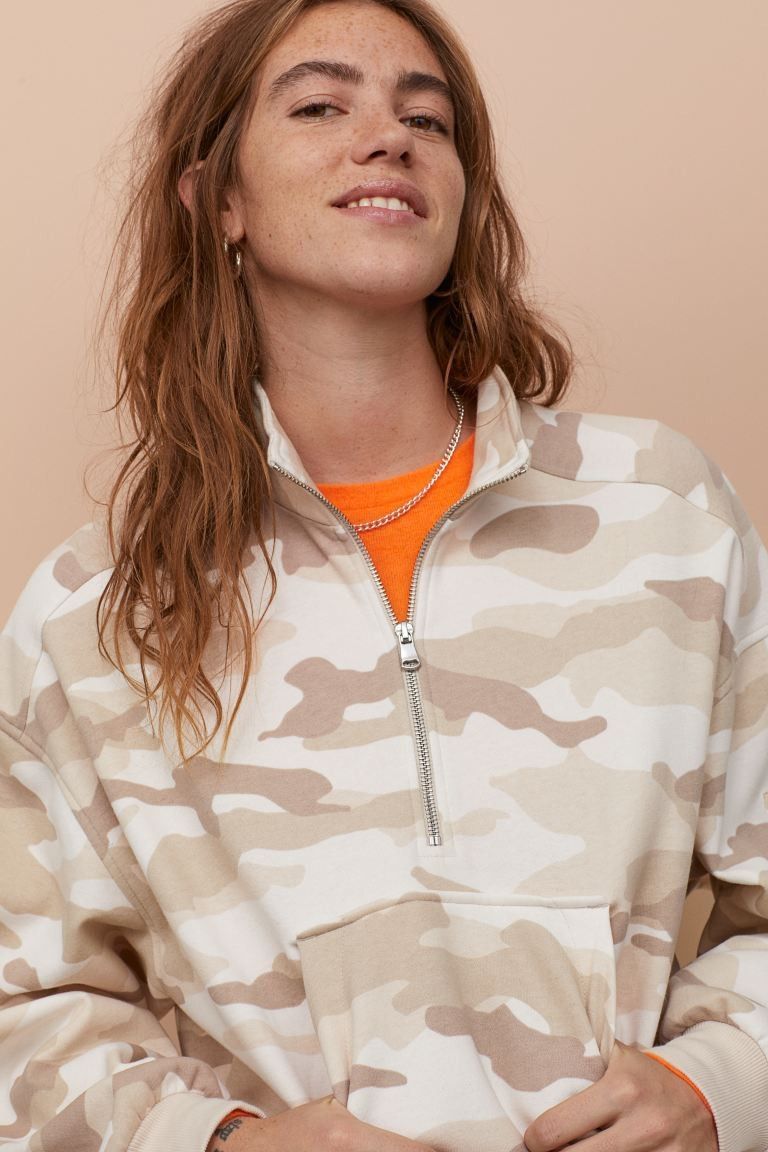 Half-zip Sweatshirt | H&M (US + CA)