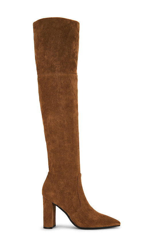 Jeffrey Campbell Marisah Over The Knee Boot in Brown. Taglia 9.5. Also in 7.5. | Revolve Clothing (Global)