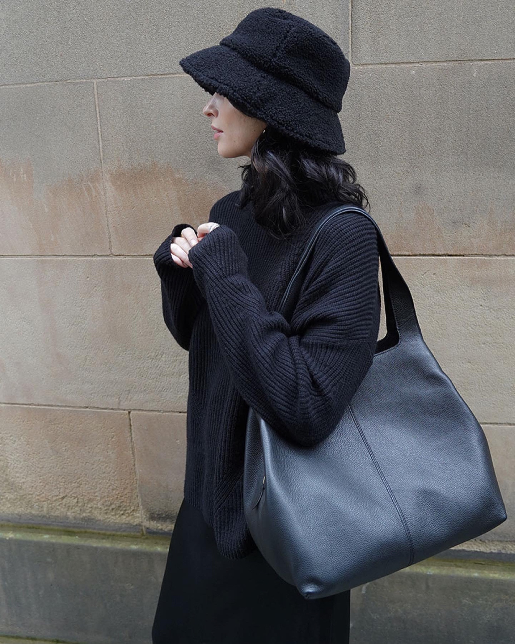 all in black & head to toe in marks and spencer 

the dress you need for winter, style it casually by wearing it as a skirt under a jumper, or make it festive with some sparkly sandals - an lbd is the perfect addition to a capsule wardrobe 

lbd by ghost v marks and spencer
bag by marks and spencer 
row dupe boots by marks and spencer 
borg hat by marks and spencer 
winter outfit 
casual style 
smart style 
capsule wardrobe 
aw22 outfit ideas 

#LTKstyletip #LTKSeasonal #LTKeurope