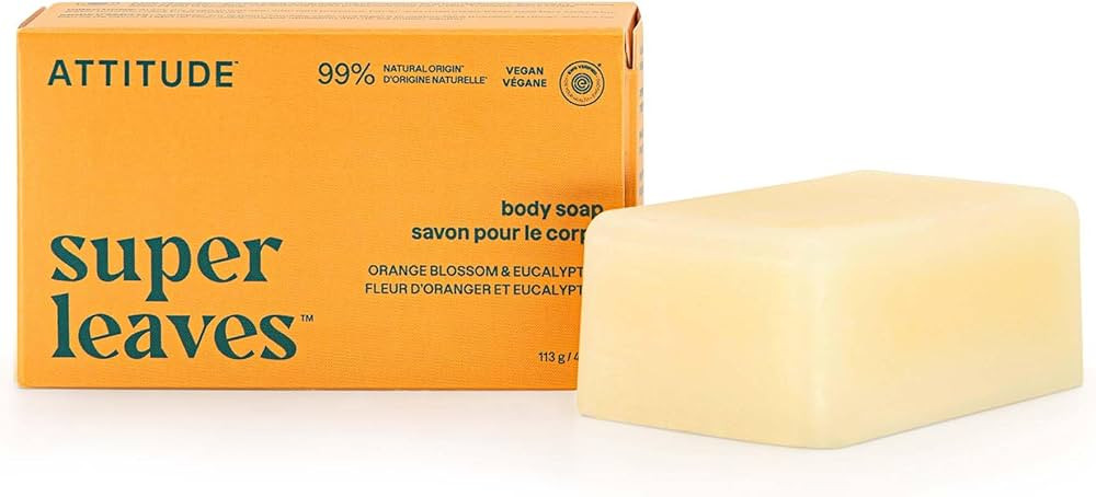 ATTITUDE Body Soap Bar, Made in Canada, Natural Origin, Protects and Softens Dry Skin, Coconut & ... | Amazon (CA)