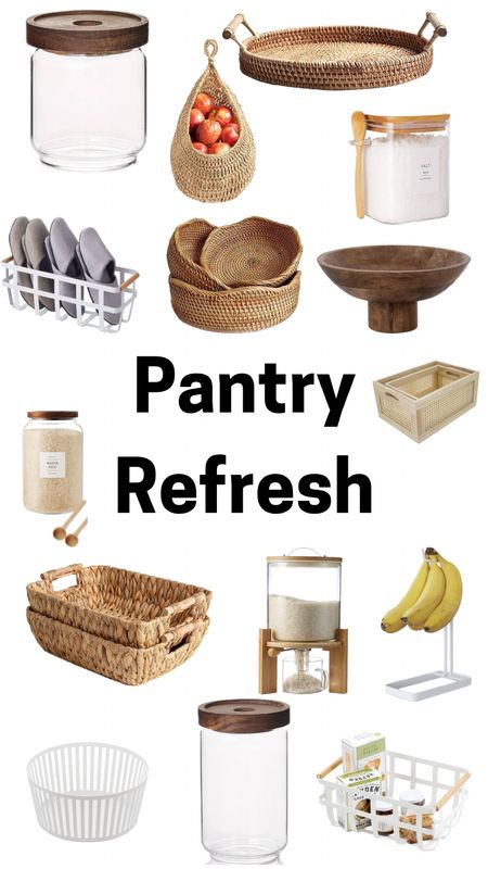 Pantry Refresh 
#pantry #refresh #storage #organization #declutter #clean

#LTKwedding #LTKfindsunder100 #LTKhome