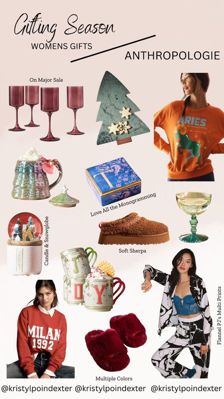 Gifting Season! Top 12 for women, hostess, mom, in law, sister, wife, Bestie, co worker, daughter! A little something for all! 

#christmasgifts #giftsforwomen #anthropologie 

#LTKSeasonal #LTKGiftGuide #LTKHoliday