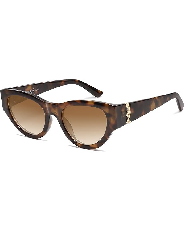 SOJOS Cat Eye Sunglasses for Women & Men 90s Retro Aesthetic Trendy Cateye Designer Sunnies SJ233... | Amazon (US)