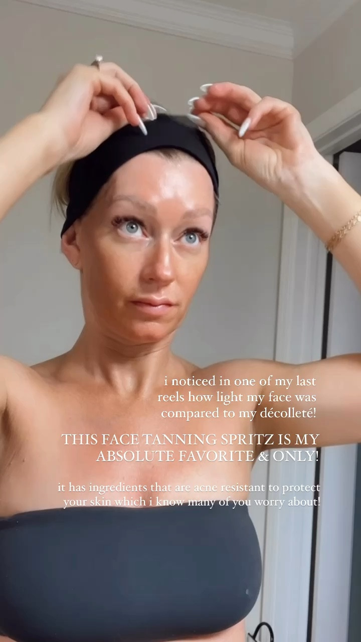 My tried and true face tanning water! Zero breakouts and ingredients that soothe + hydrate! 

#selftanner #tanningwater #selftan #facetanner #skincare 

#LTKVideo #LTKbeauty #LTKSeasonal