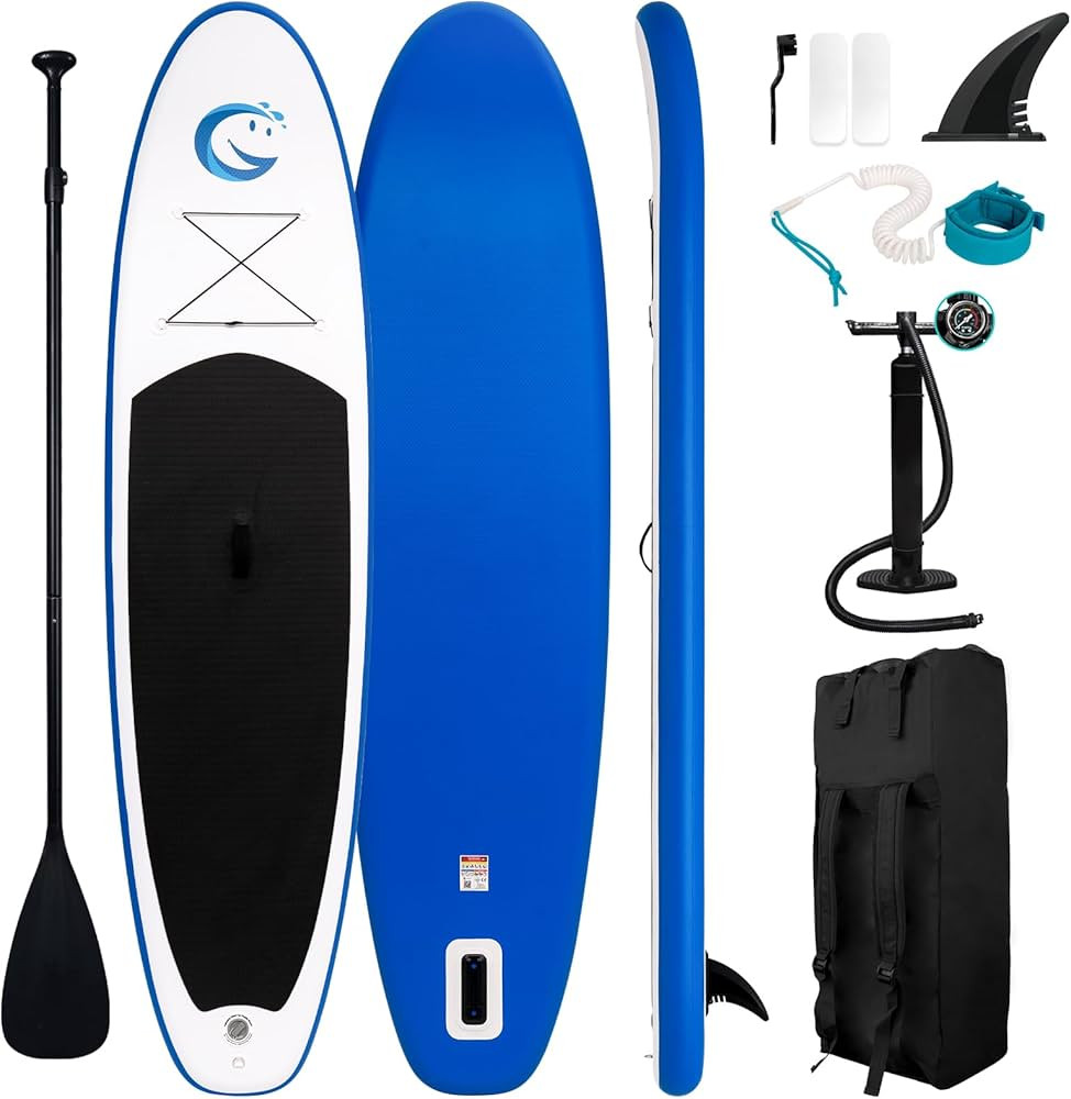 FunWater Inflatable Ultra-Light Stand Up Paddle Board for All Skill Levels with Premium SUP Paddl... | Amazon (US)