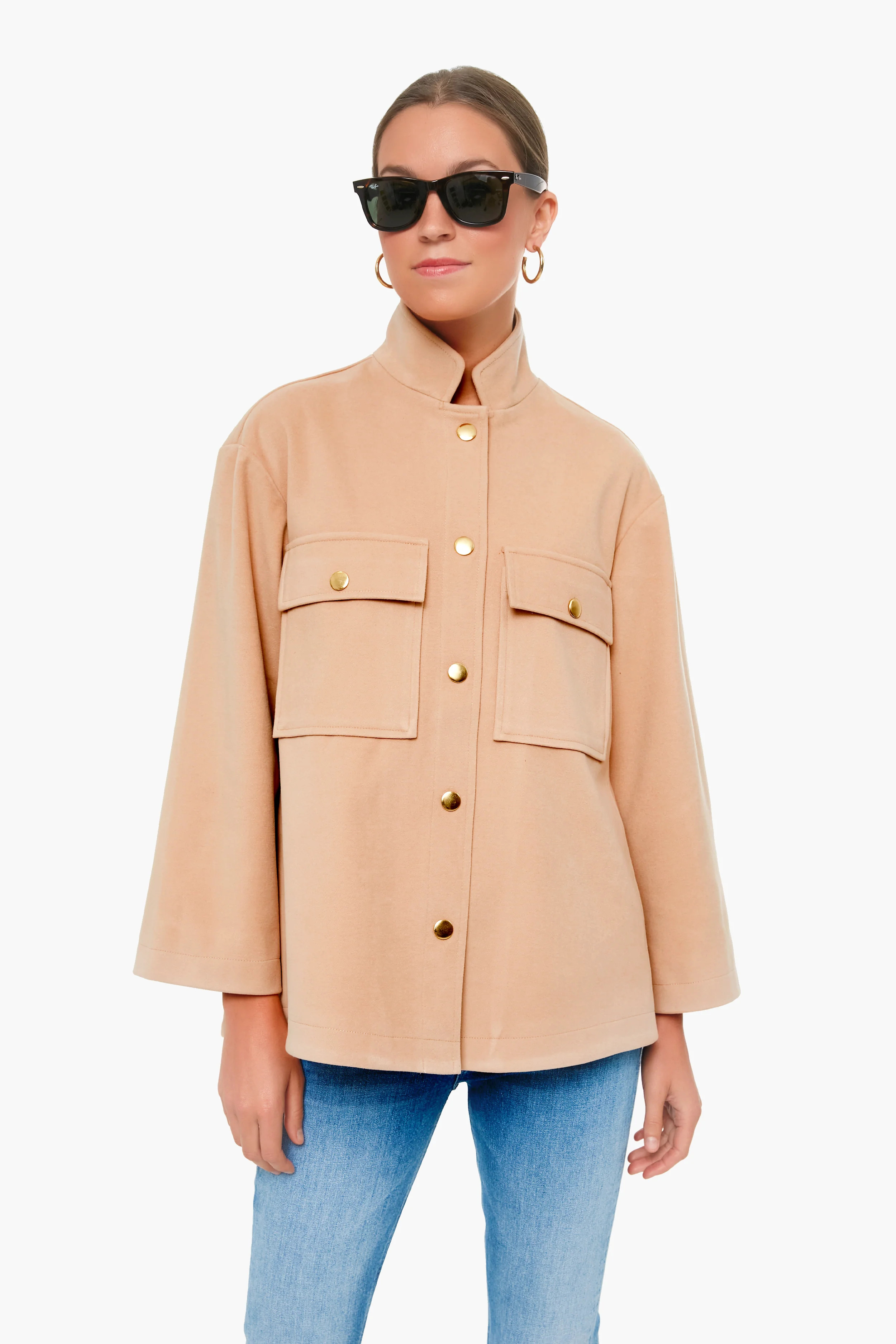 Camel Marant Shirt Jacket | Tuckernuck (US)