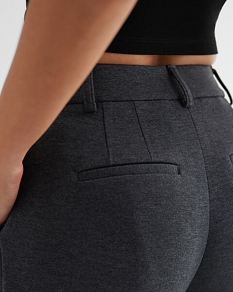 Stylist High Waisted Luxe Lounge Cuffed Wide Leg Pant | Express