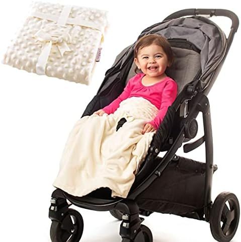 Non-Slip Stroller Blanket - Stays in Place, Off The Floor, Out of Stroller Wheels. Soft Baby Blan... | Amazon (US)