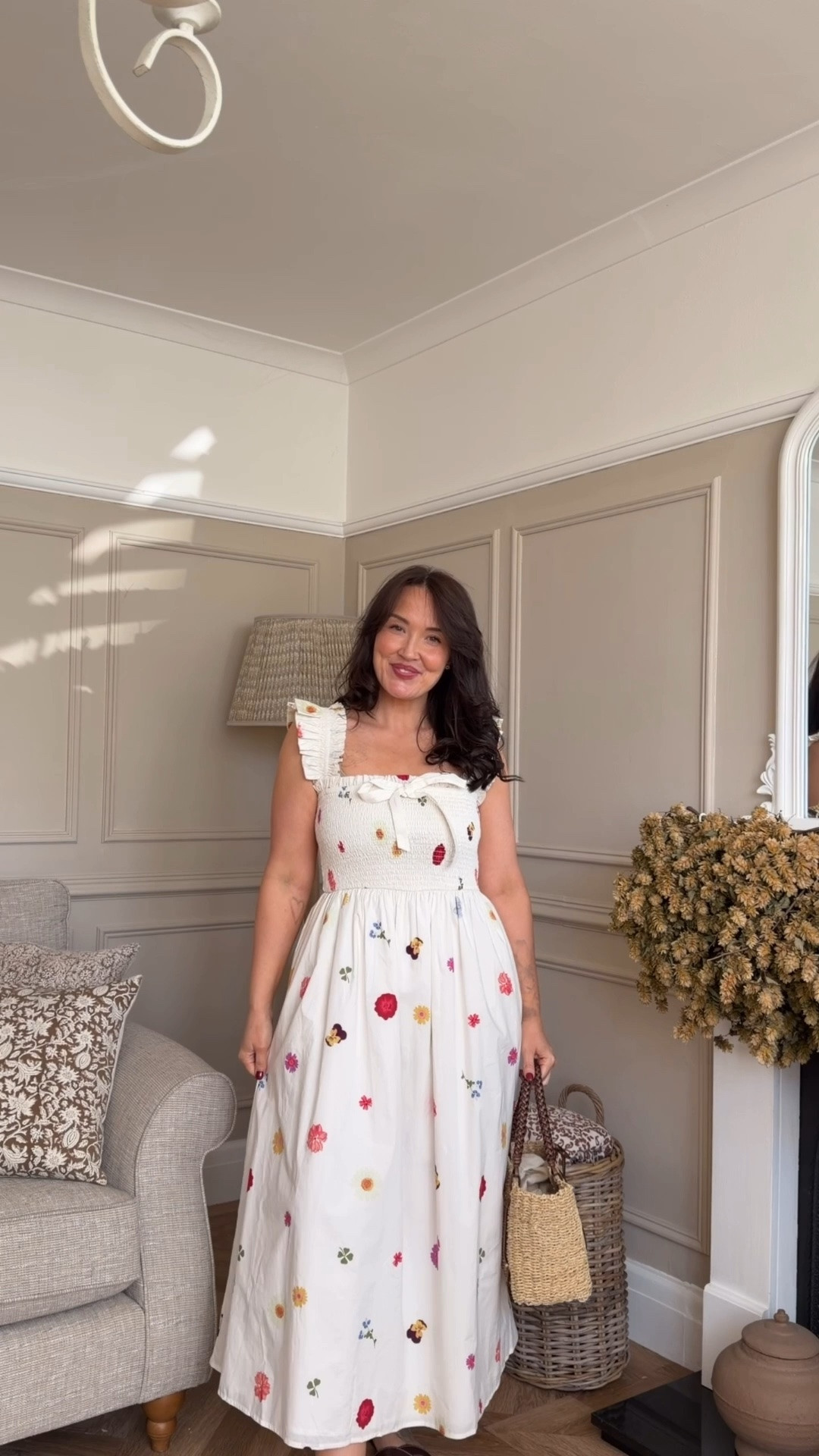 Pretty occasion dresses 💕 I wanted to find dresses that you can wear for special occasions but also each day in spring/summer to get more wear x wearing a 14 in the first white floral and second pink gingham dresses. A medium in the pink tied strap stripe dress and lilac floral dress. Then a 12 in the first yellow dress and 14 in the last yellow dress xx

#LTKuk #LTKspring #LTKsummer