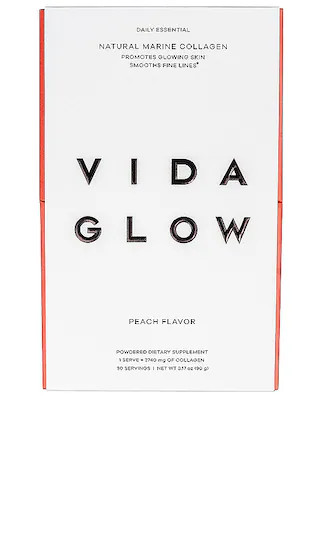 Vida Glow Natural Marine Collagen Sachets Peach in Beauty: NA. | Revolve Clothing (Global)