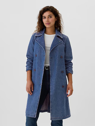 Denim Trench Coat | Gap Factory