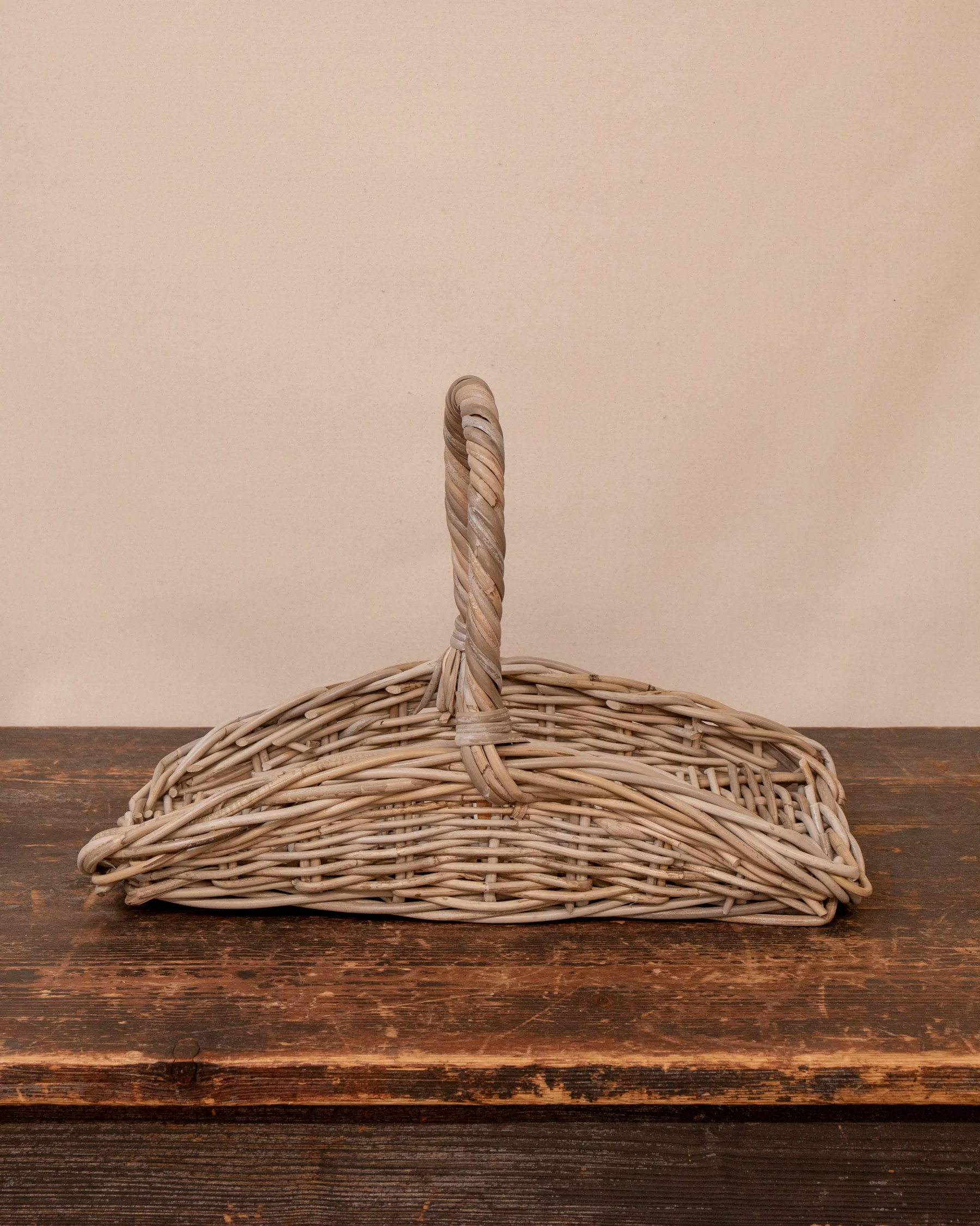 Woven Garden Trug Basket | The Vintage Rug Shop