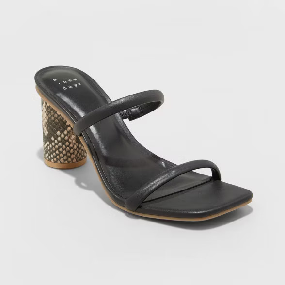 Women's Cass Square Toe Heels - A New Day™ | Target