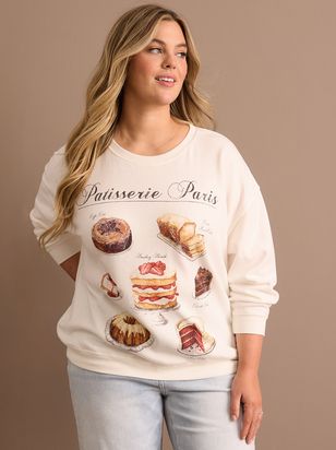 Patisserie Graphic Sweatshirt | Arula