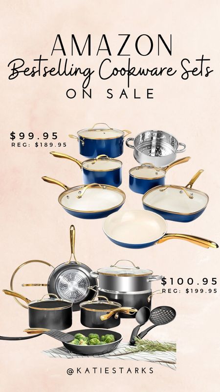 Bestselling cookware sets are on sale on Amazon! 

#LTKSaleAlert #LTKHome #LTKFindsUnder100