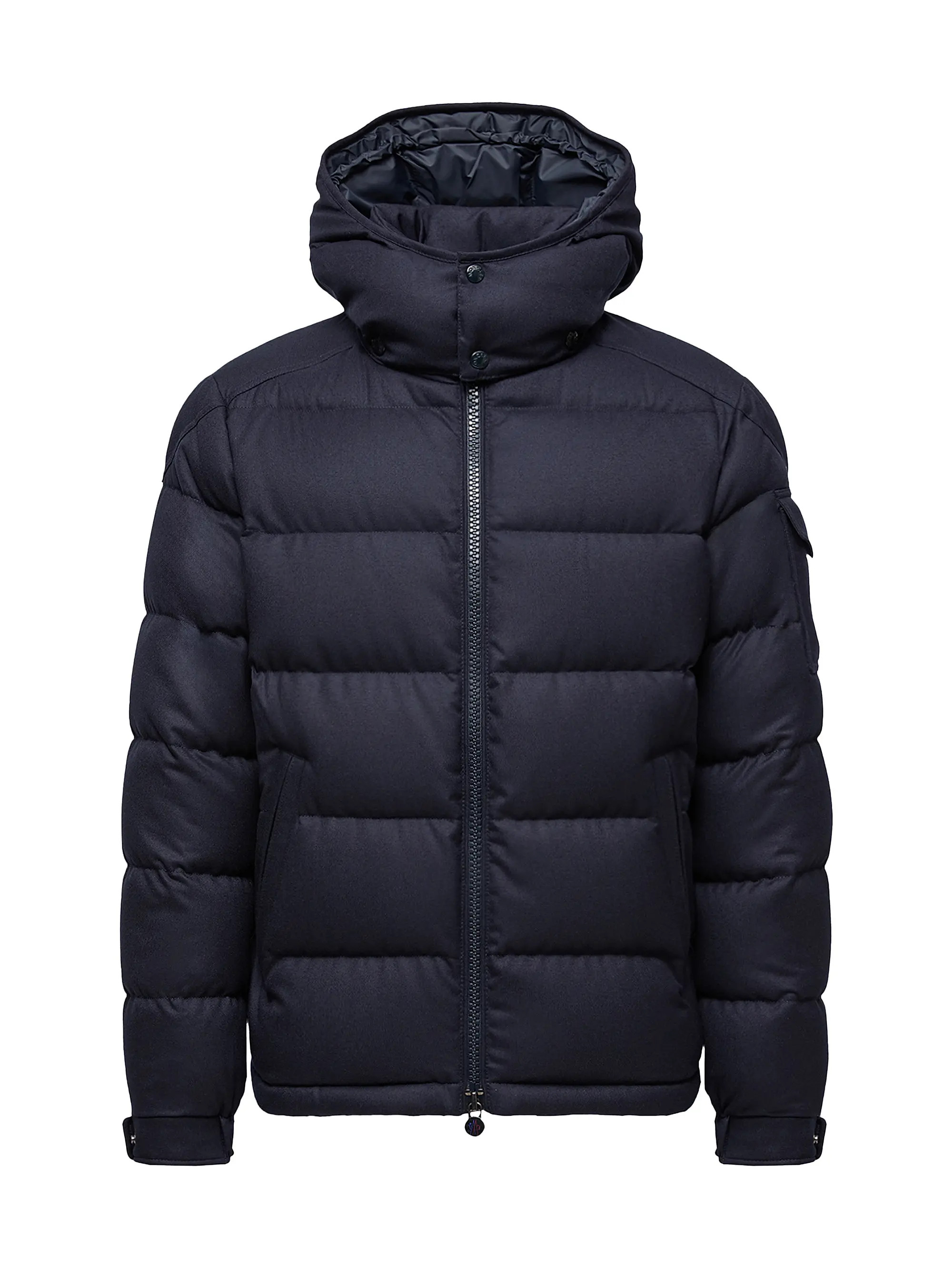 Montgenevre Wool Flannel Padded Hooded Jacket | Saks Fifth Avenue