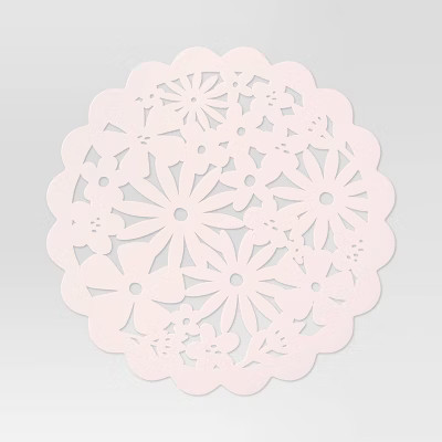 Charger Floral Placemat Pink - Room Essentials™ | Target