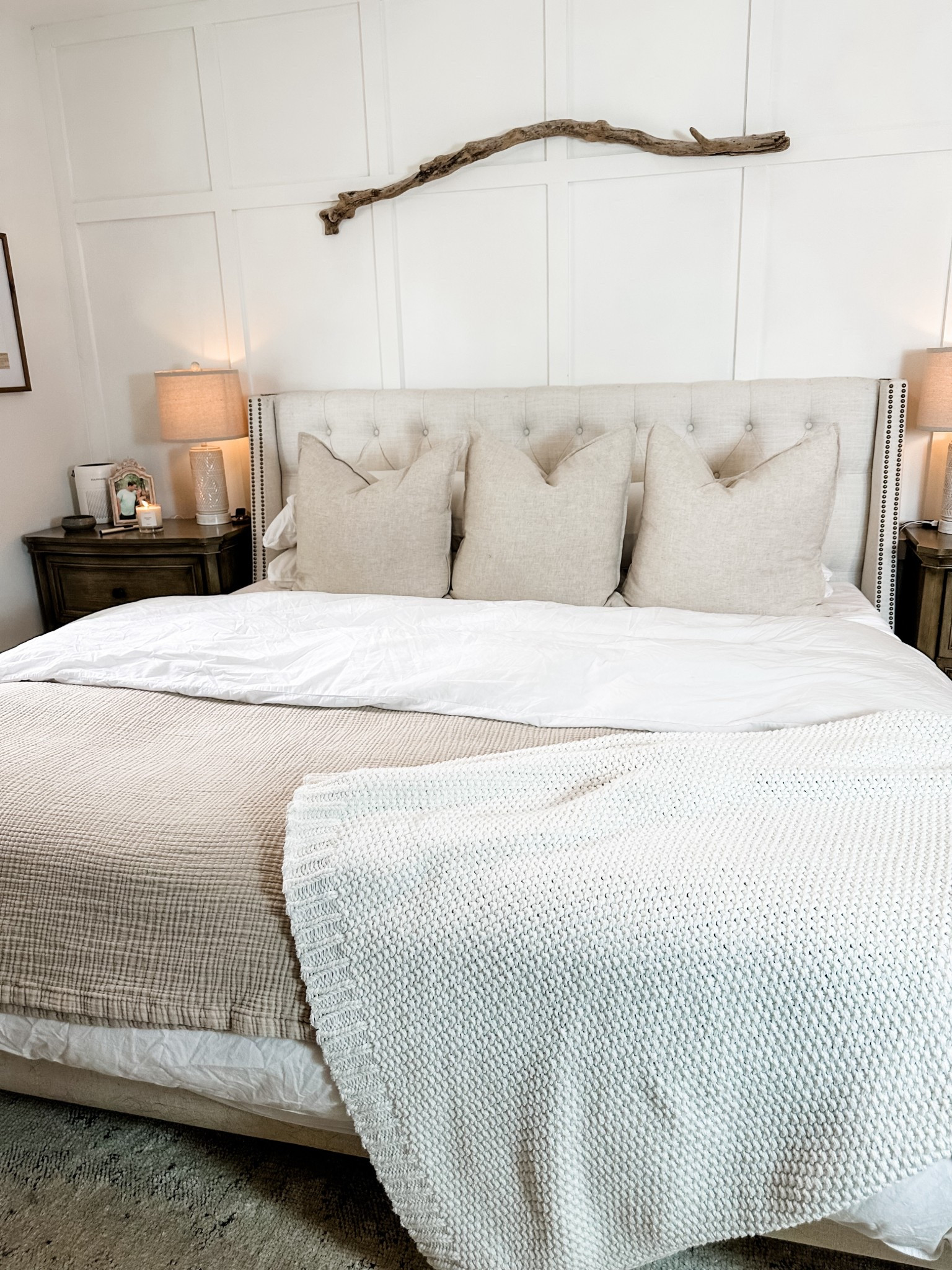 My summer bedding. The neutral just calms me and the materials I choose are so silky soft, smooth, cooling, fluffy and cozy. I feel like I’m in a hotel bed and never want to get up!!! 

#LTKHome #LTKStyleTip #LTKFindsUnder100