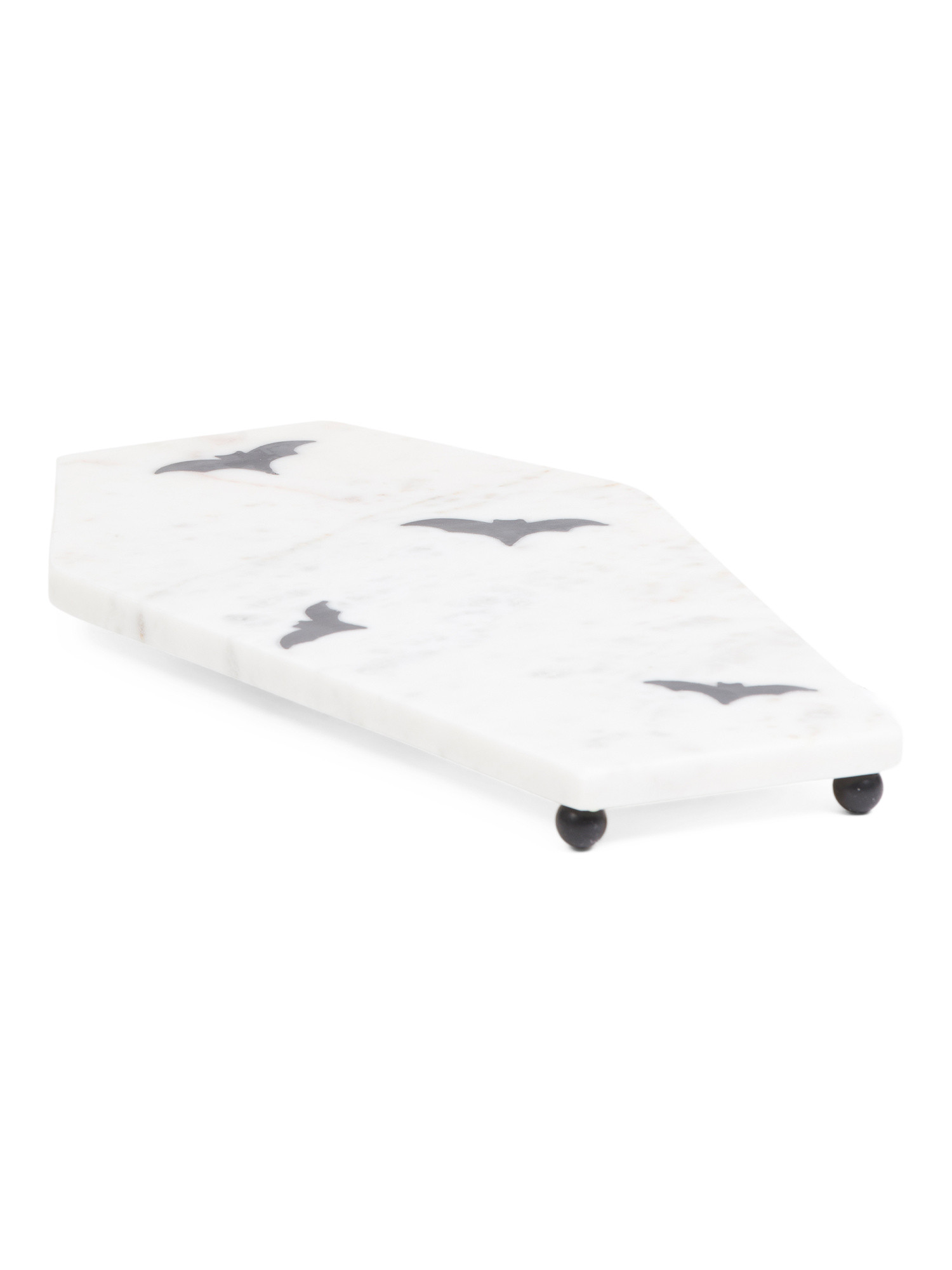 15x9 Marble Bat Pattern Serving Board | TJ Maxx