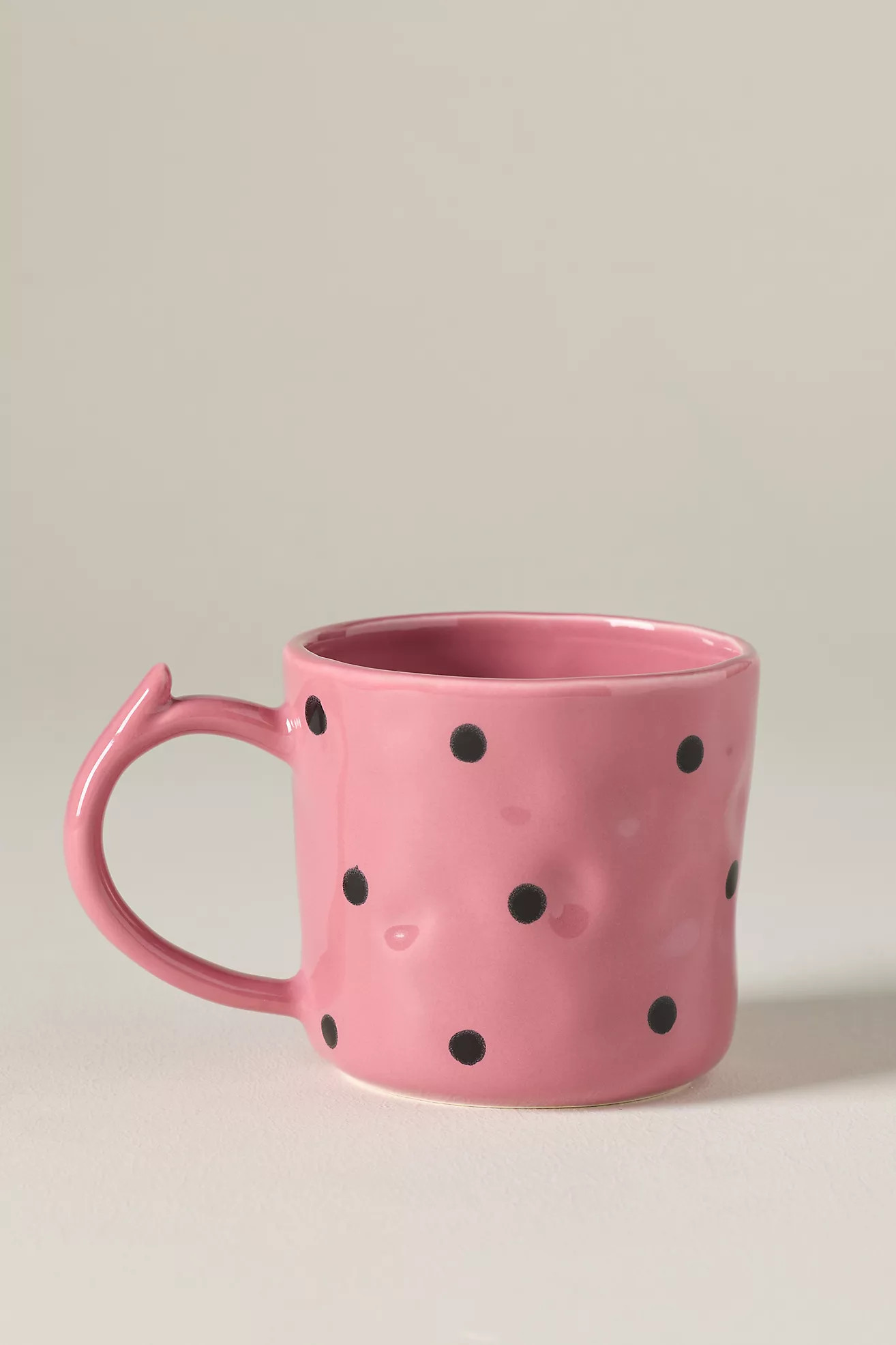 Greta Polka Dot Stoneware Mug | Anthropologie (US)