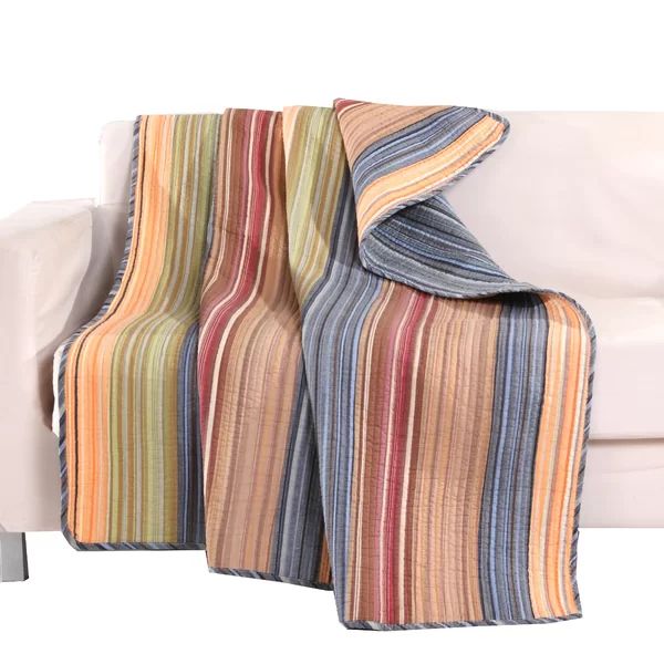Quilted 100% Cotton Throw | Wayfair North America