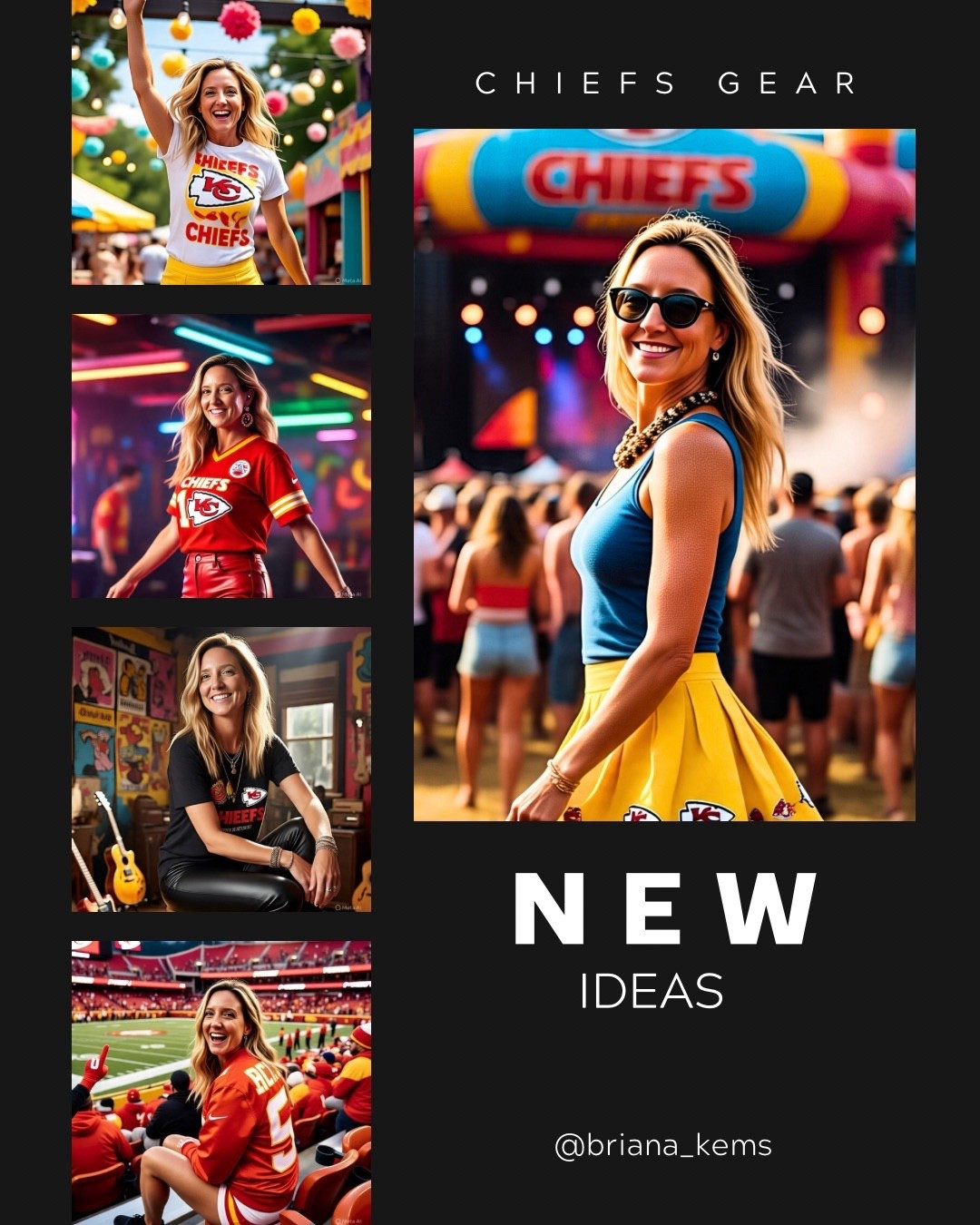 Chiefs game gear ideas! Let’s go! 🏈❤️💛🖤❤️💛🖤🏈

#LTKStyleTip #LTKSeasonal #LTKActive