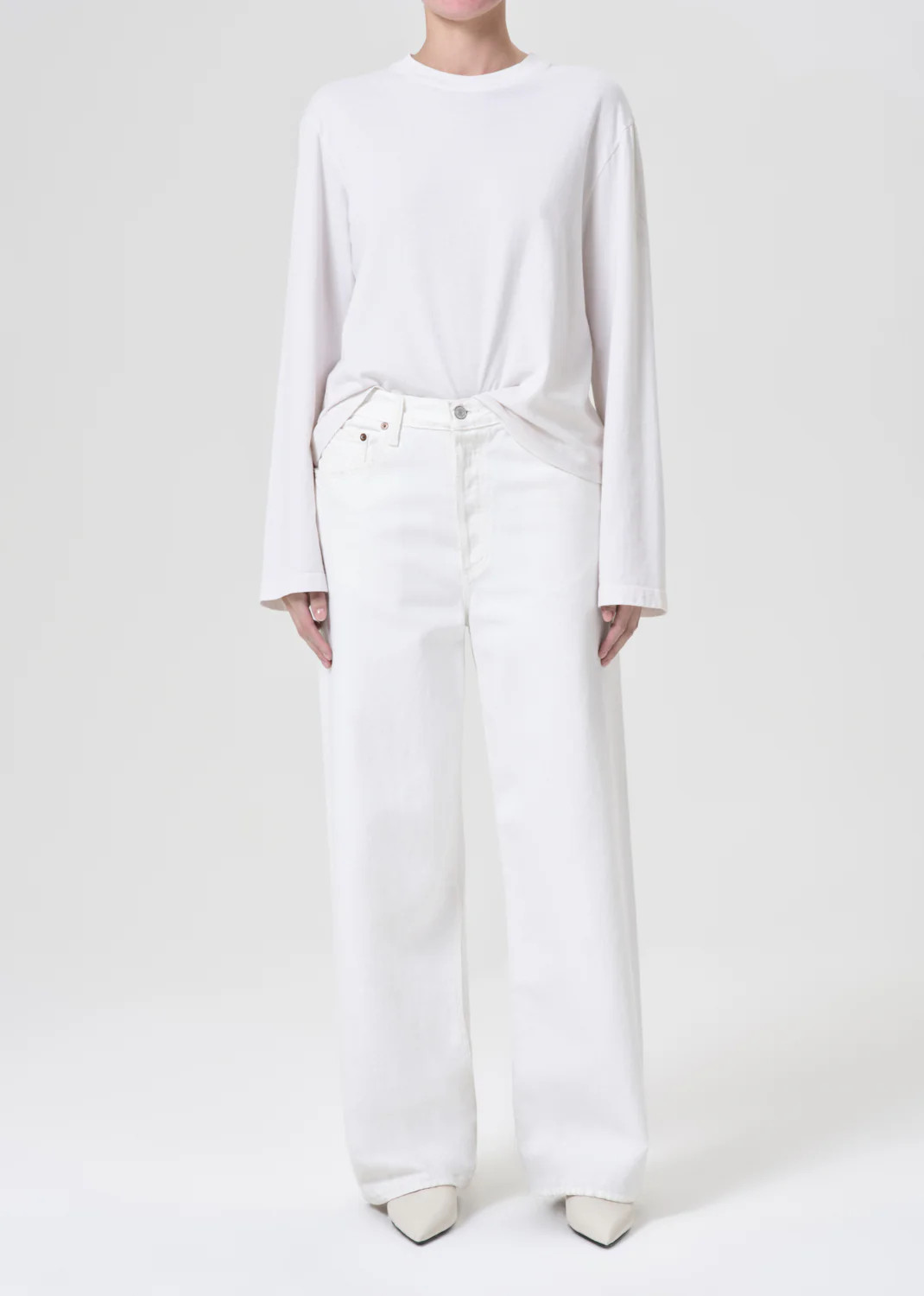 Low Slung Baggy 30.5" in Milkshake | AGOLDE